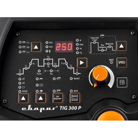 СВАРОГ PRO TIG 300 P (W232) (аппараты для автосервиса, аргоно-дуговые(TIG)) 00000097807 СВАРОГ PRO TIG 300 P (W232) (аппараты для автосервиса, аргоно-дуговые(TIG)) 00000097807